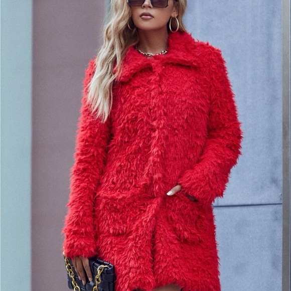 Luxe vegan fur coat - Picture 7 of 7